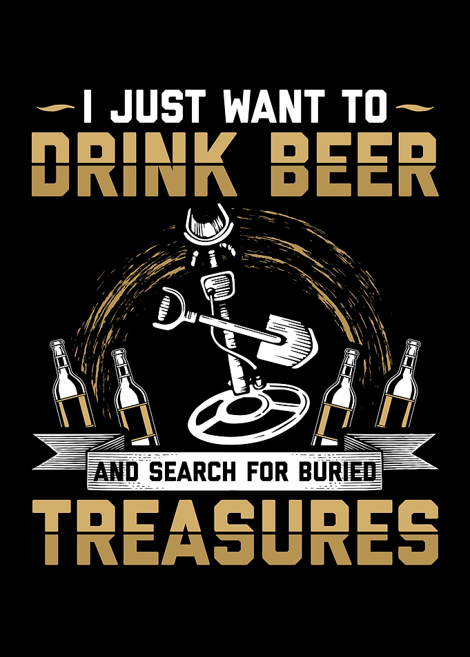 Metal Detector Beer Gift