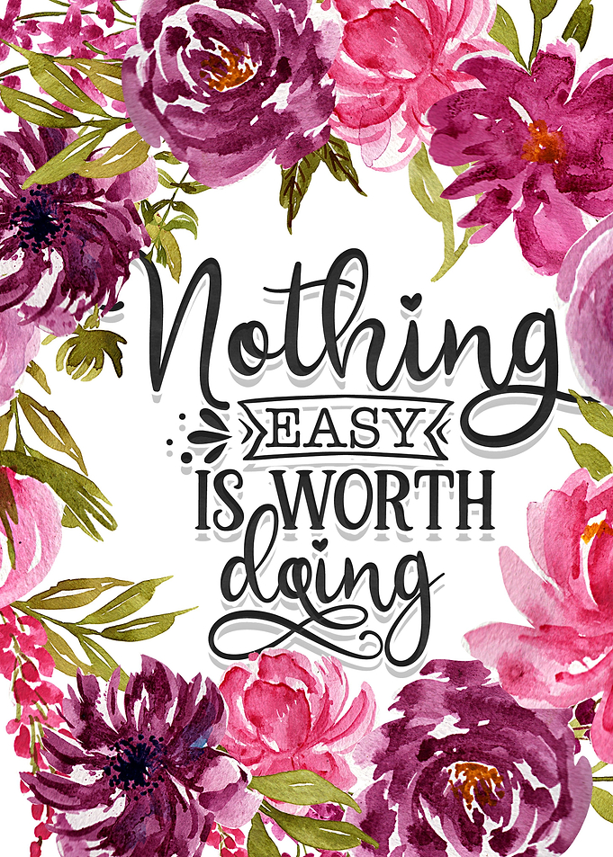 Nothing easy