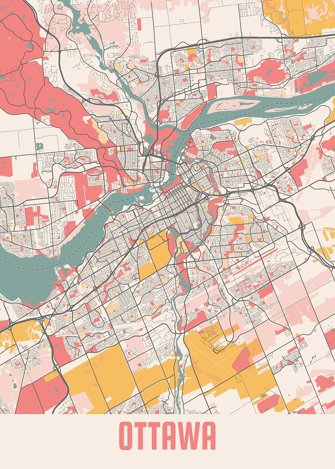 Ottawa Chalk Map