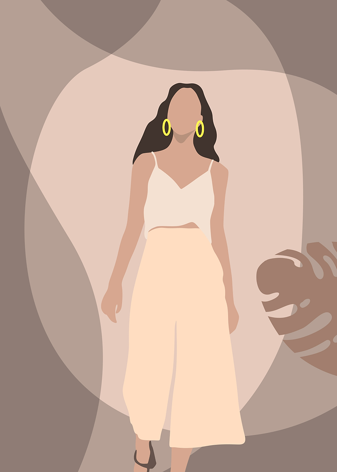 Minimalist Elegant Woman