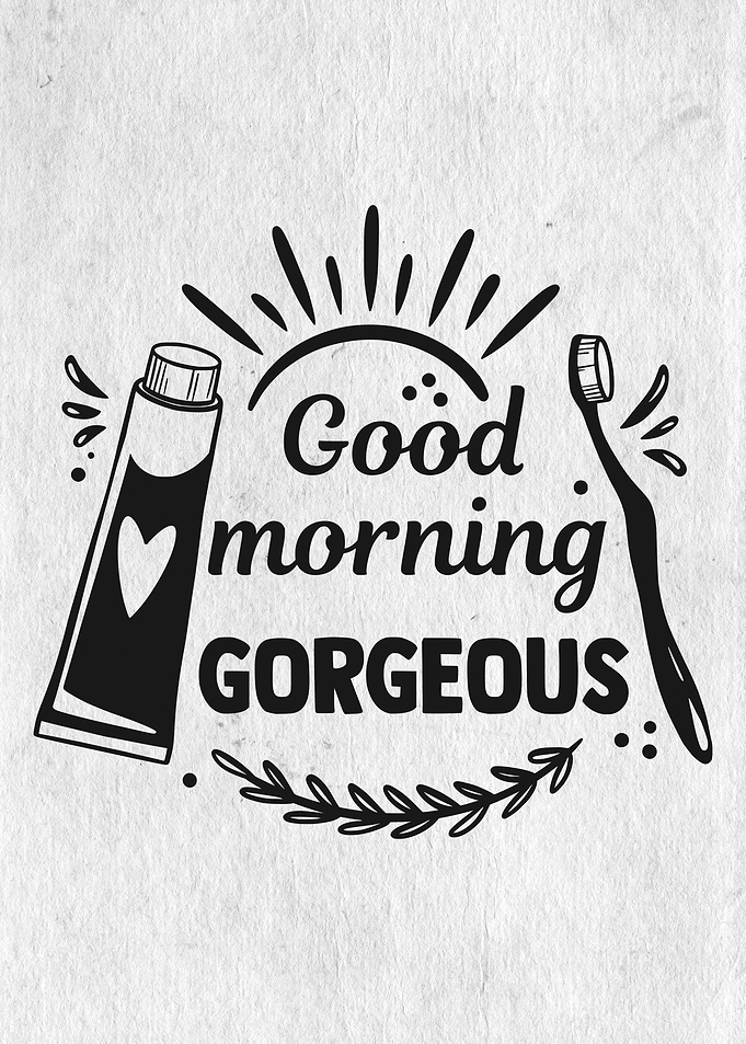 Good morning to ya