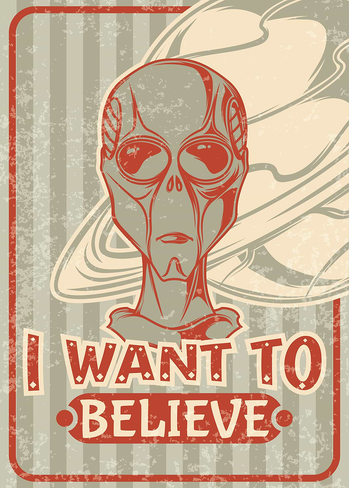 I WANT TO BELIEVE ALIEN