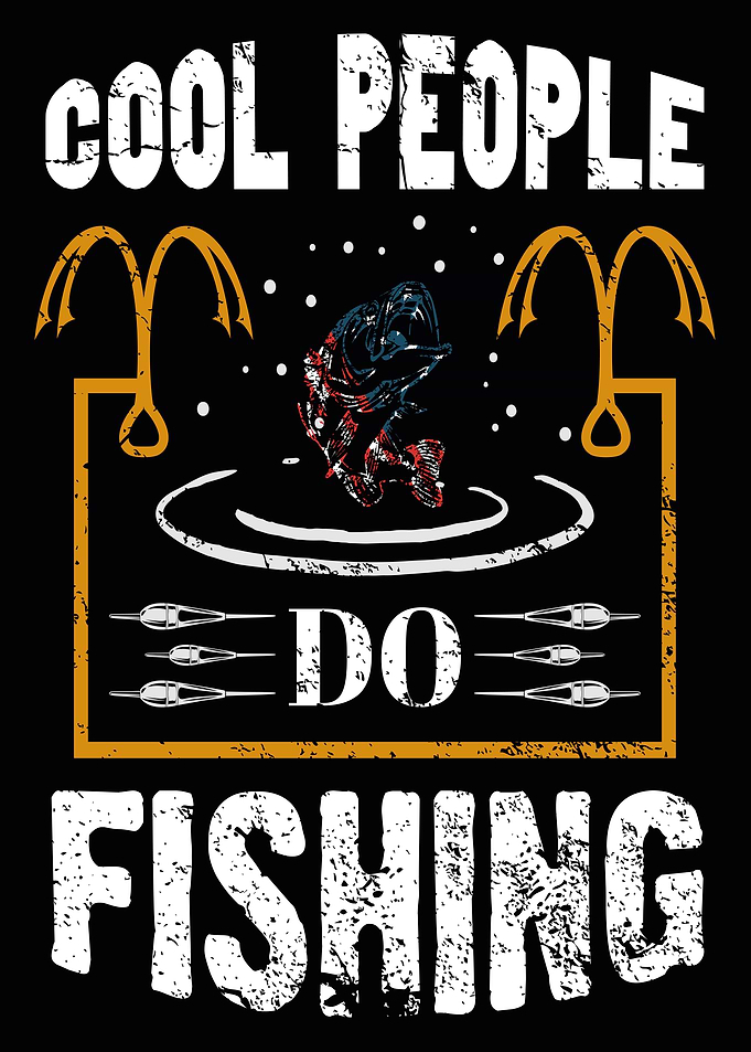 cool people do fishing
