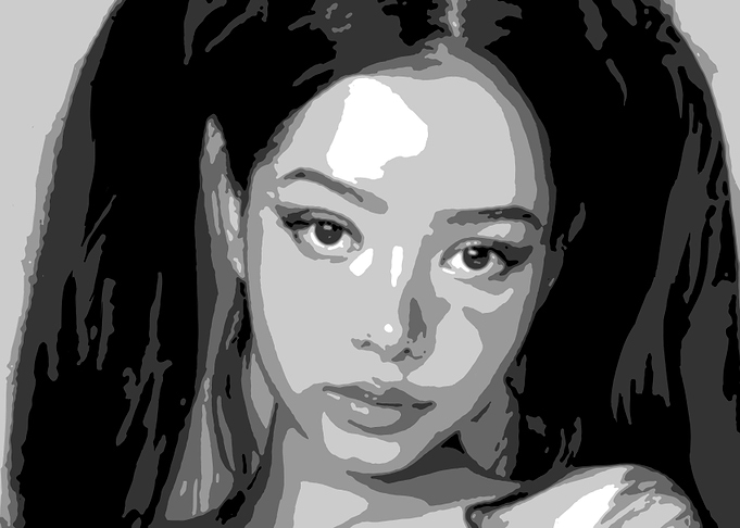 Bella Poarch pop art