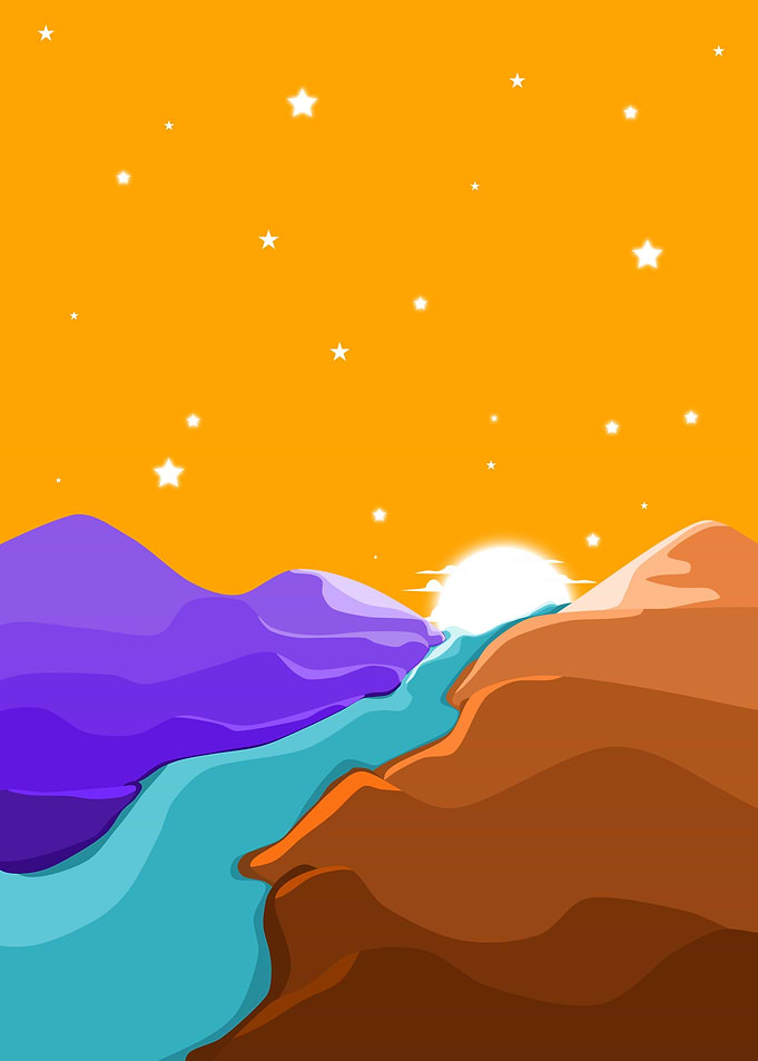 Landscape colorfull