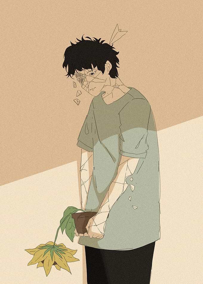 sad boy