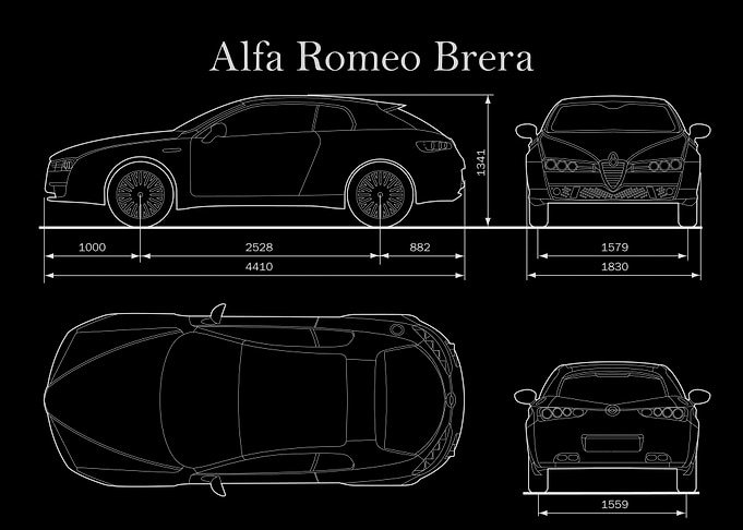 Alfa Romeo Brera 2008