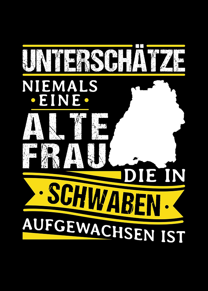 Alte Frau Schwaben