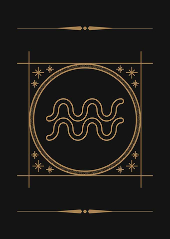 Zodiac Symbol AQUARIUS