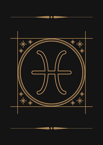 Zodiac Sign Symbol PISCES