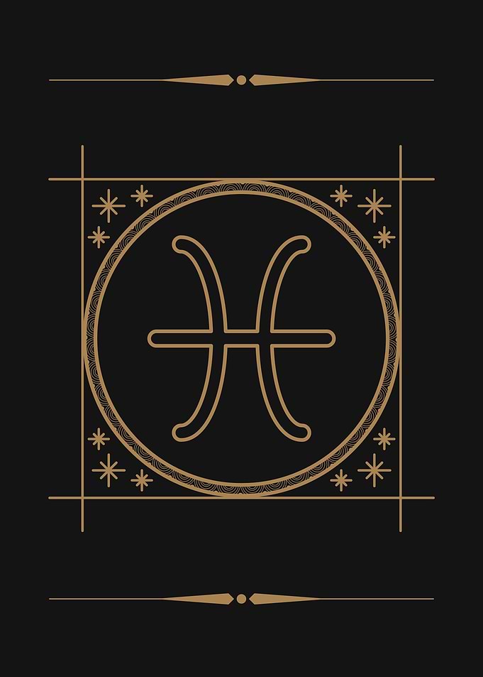Zodiac Sign Symbol PISCES