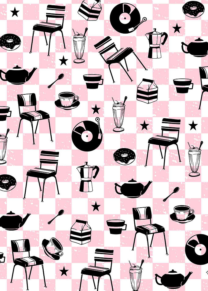 American Diner Pattern