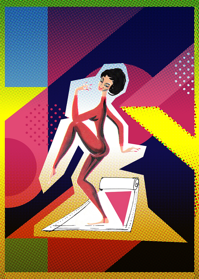 Retro girl 2