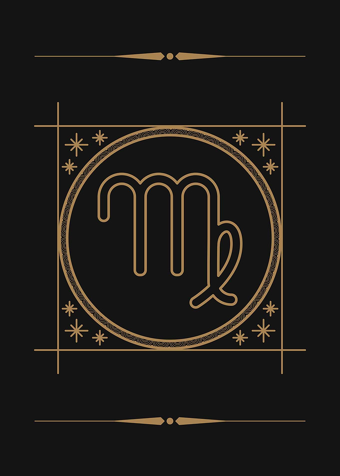 Zodiac Sign Symbol VIRGO
