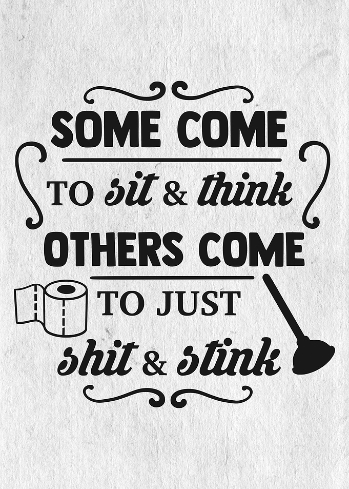 Shit and stink