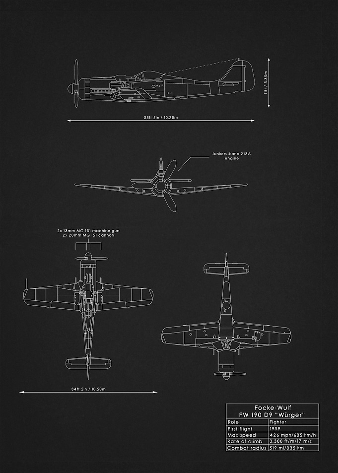 Fw190 Blueprint