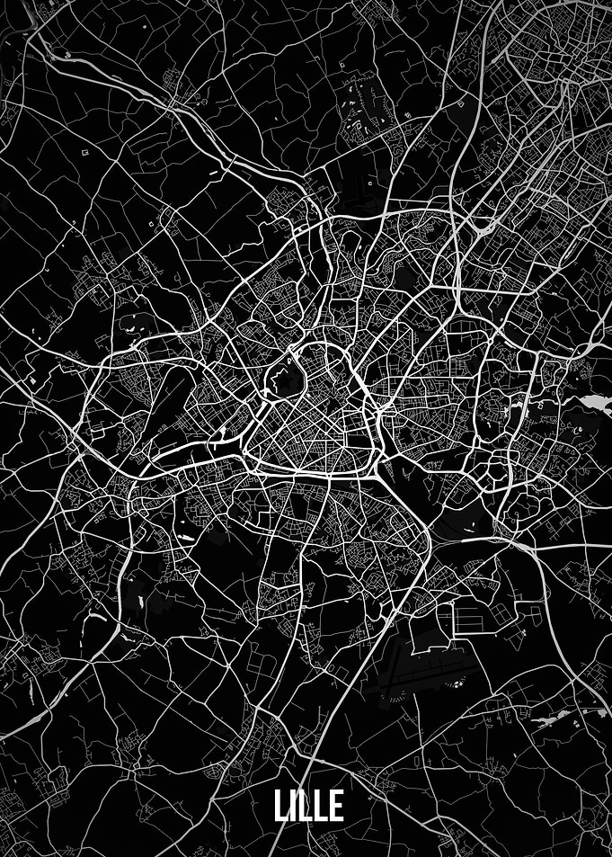 Lille dark map