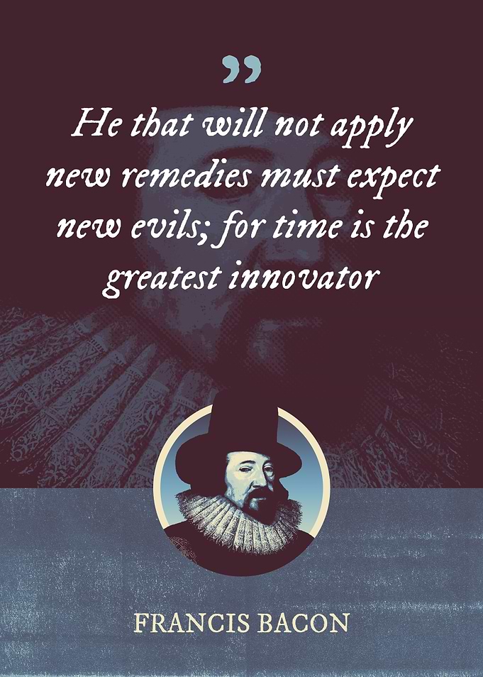 He that will not apply new