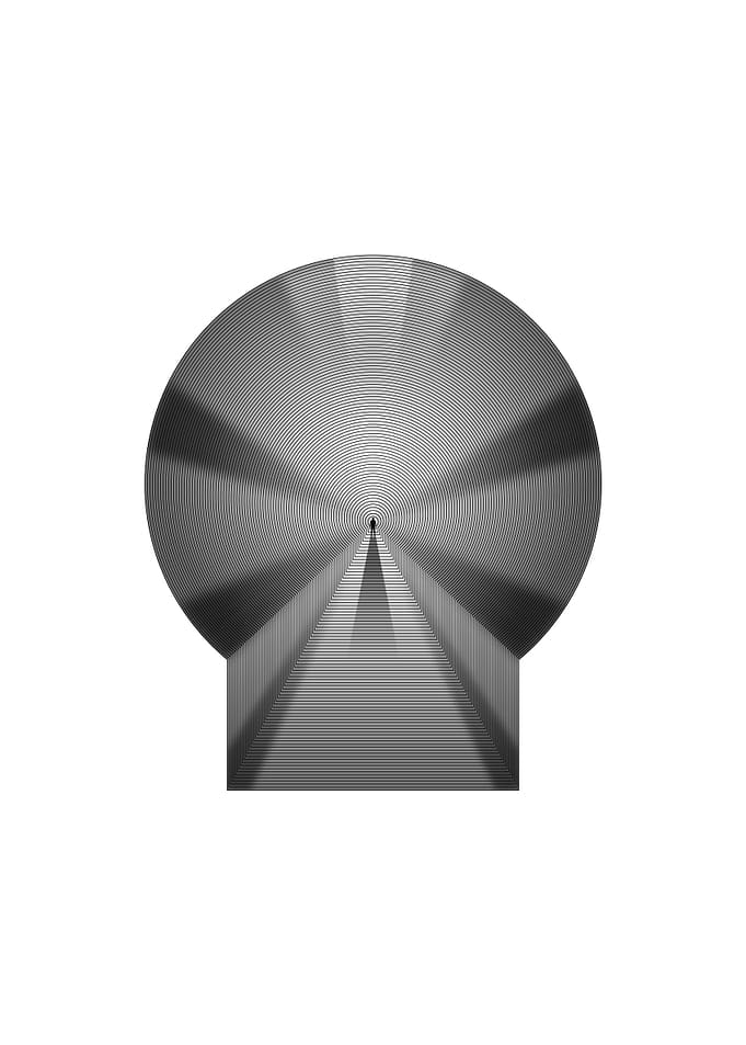Optical illusion art