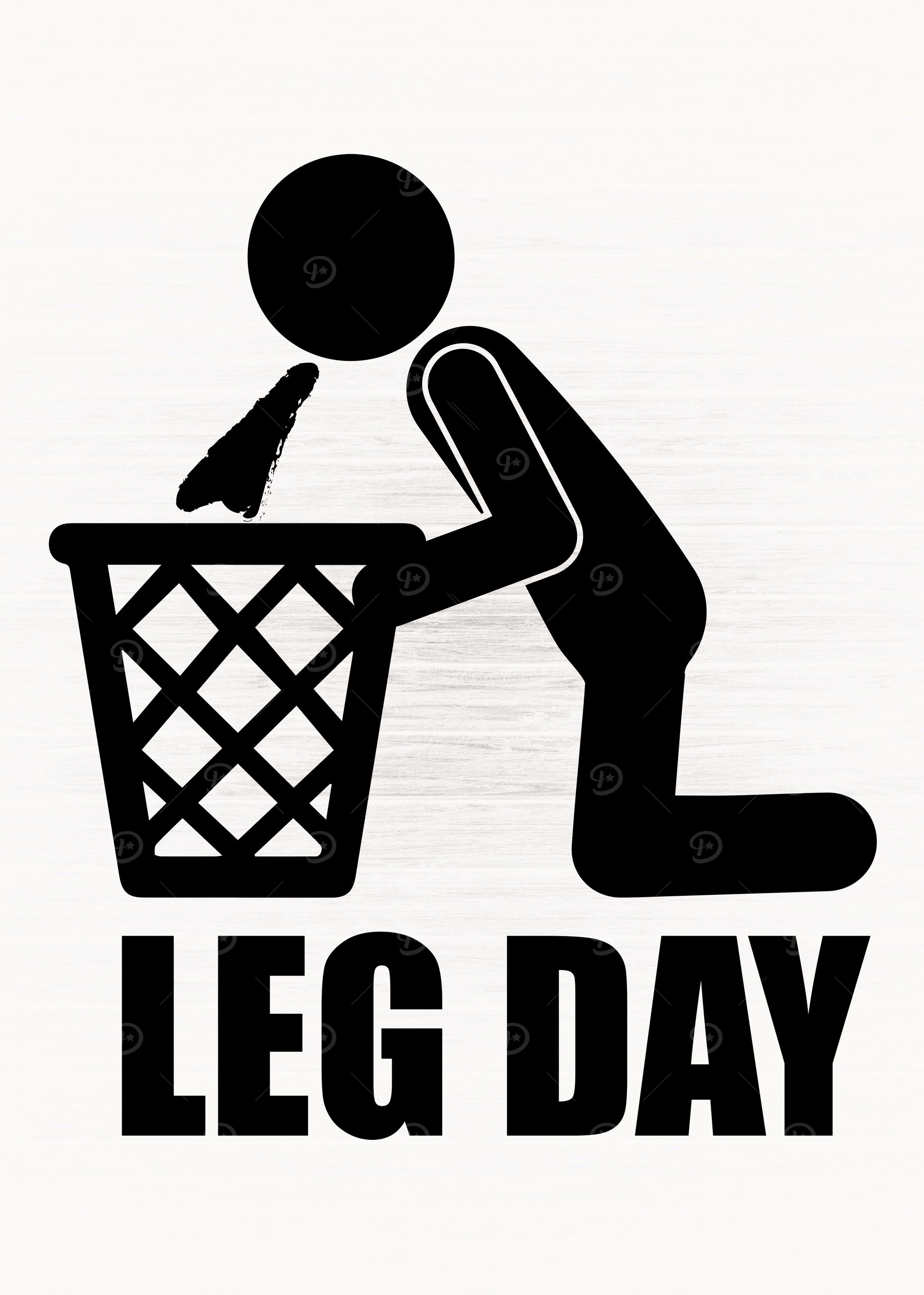 Leg Day Puke Funny Gym