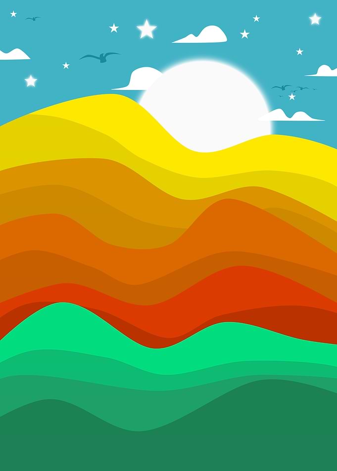 Landscape abstract