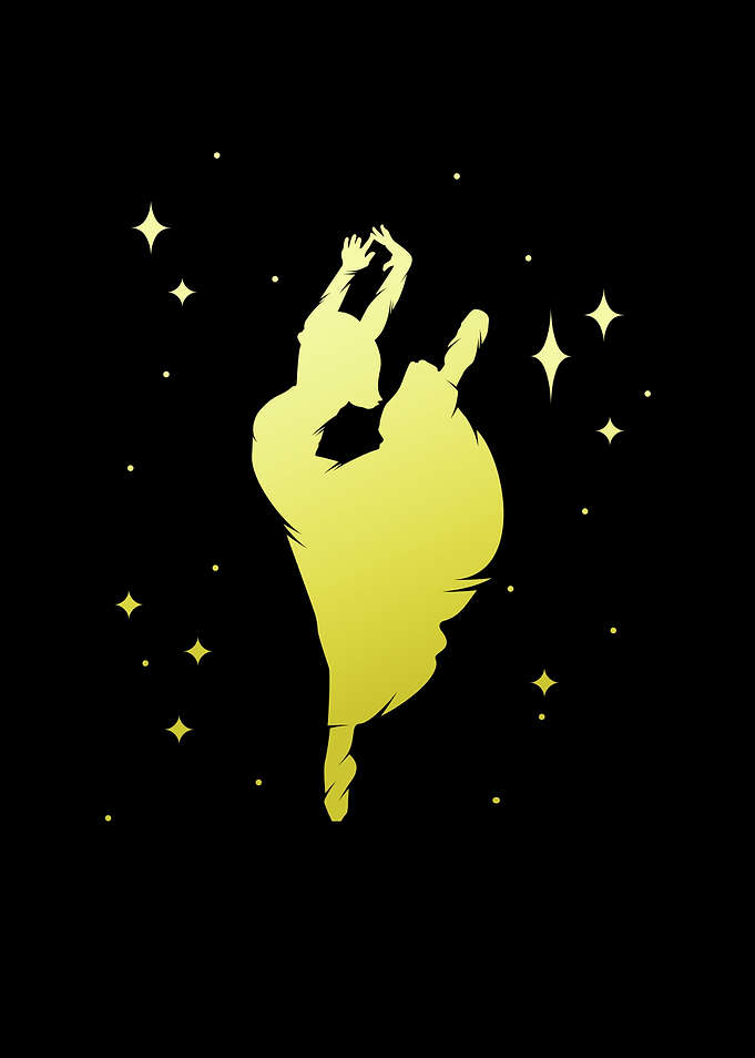Ballerina Silhouette Dance