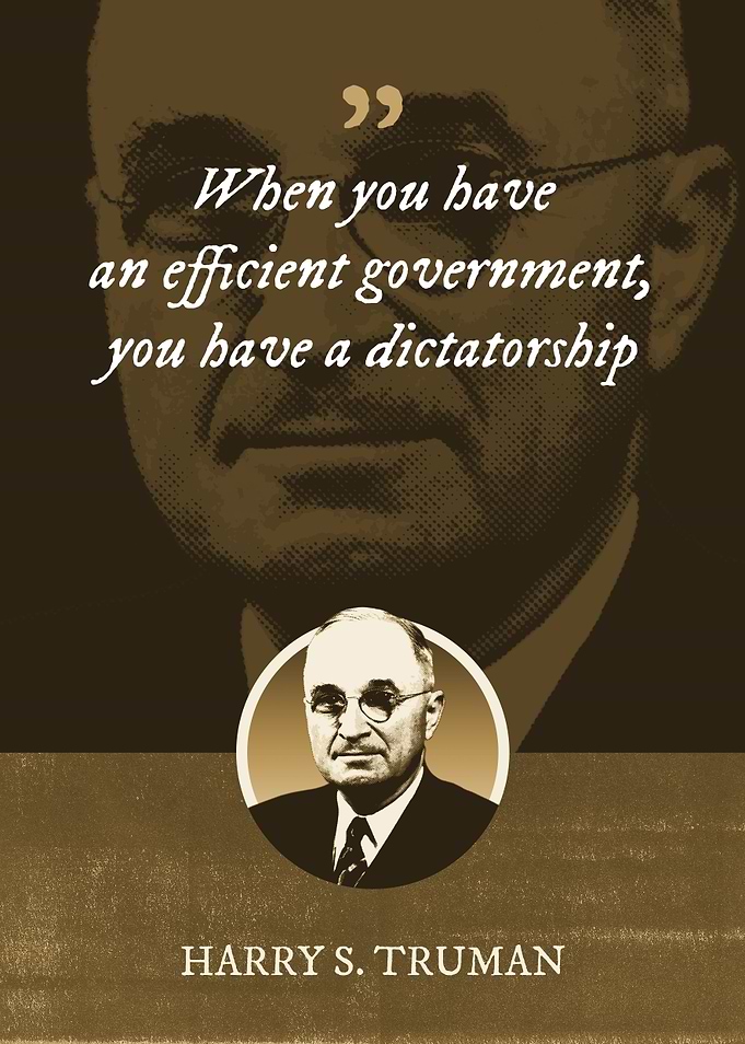 When you have an efficient