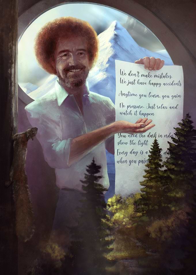 Bob Ross Commandments