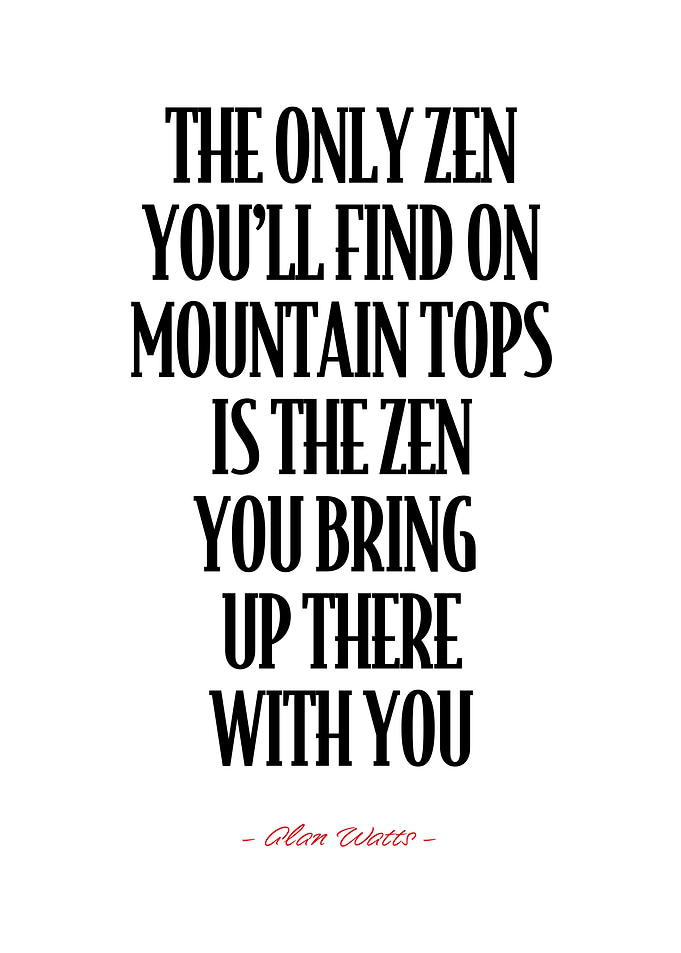 Alan Watts Quote