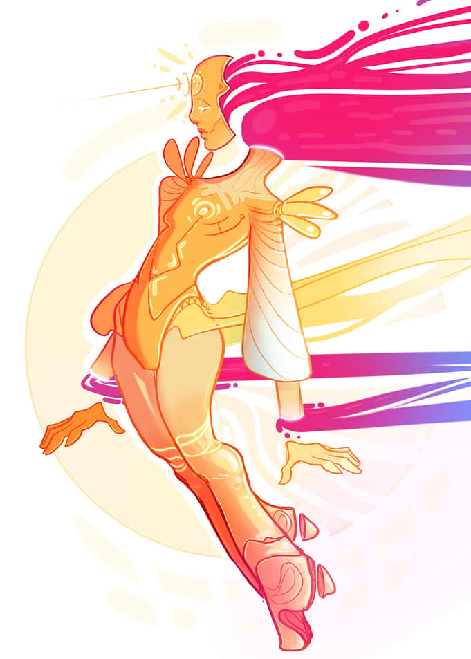 Solar Alien Goddess