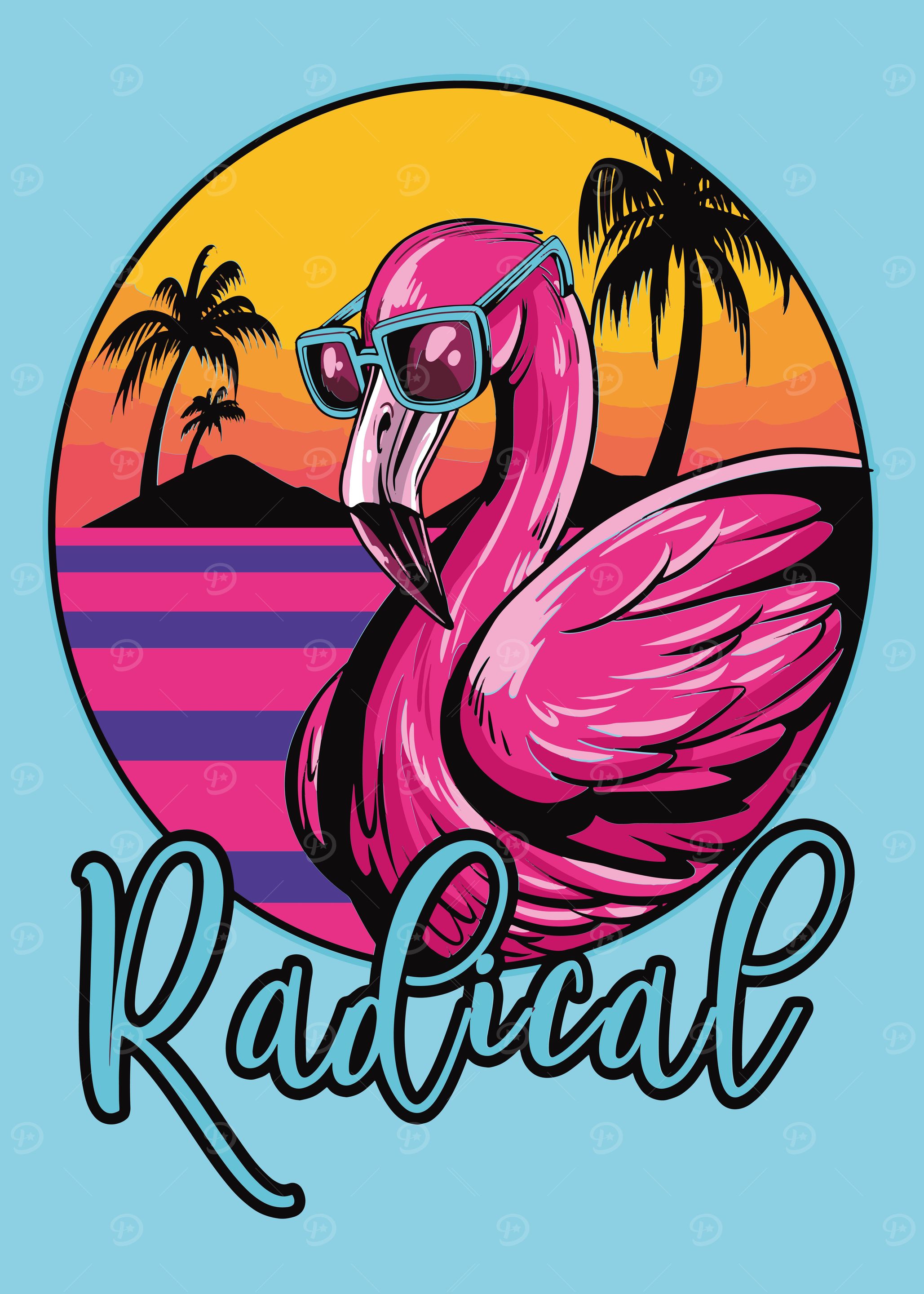 Radical Flamingo Design