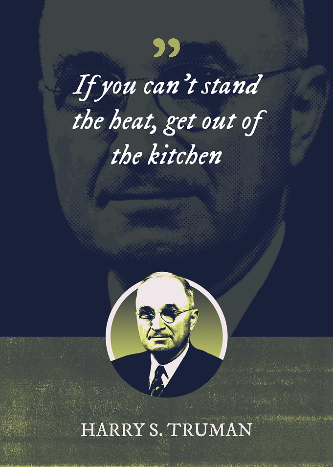 If you cant stand the