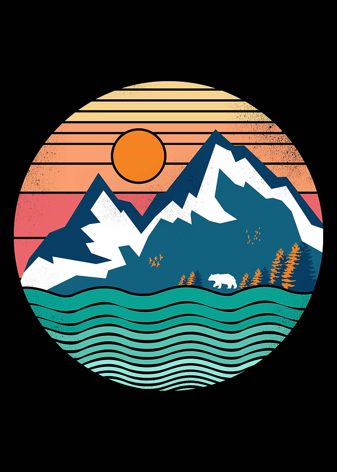 A Bear Sunset
