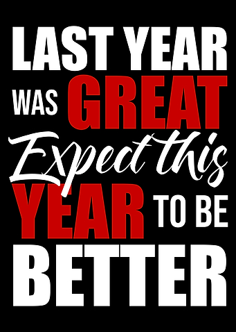 Last year was awesome let