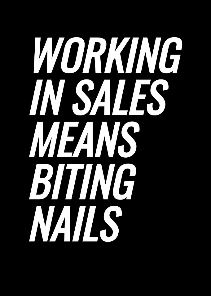 Working In Sales