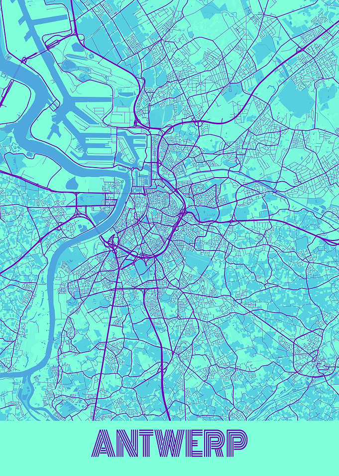 Antwerp Galaxy City Map
