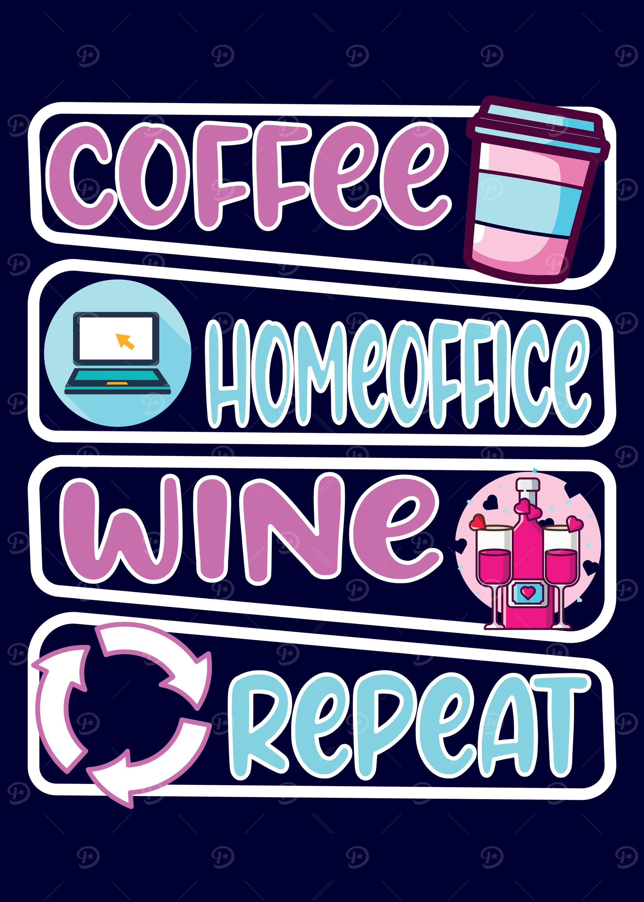 Coffee Home Office Wine
