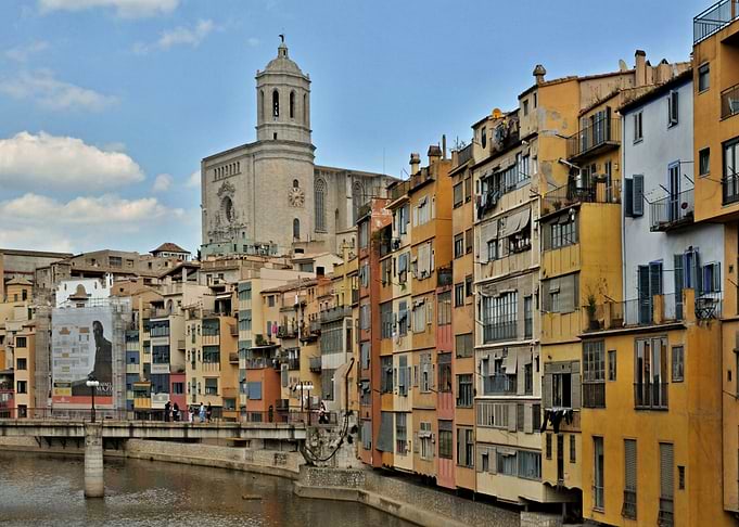 Cityscape Girona