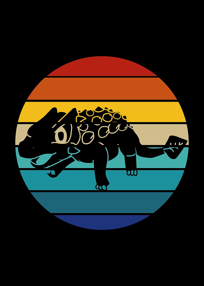 Ankylosaurus Retro