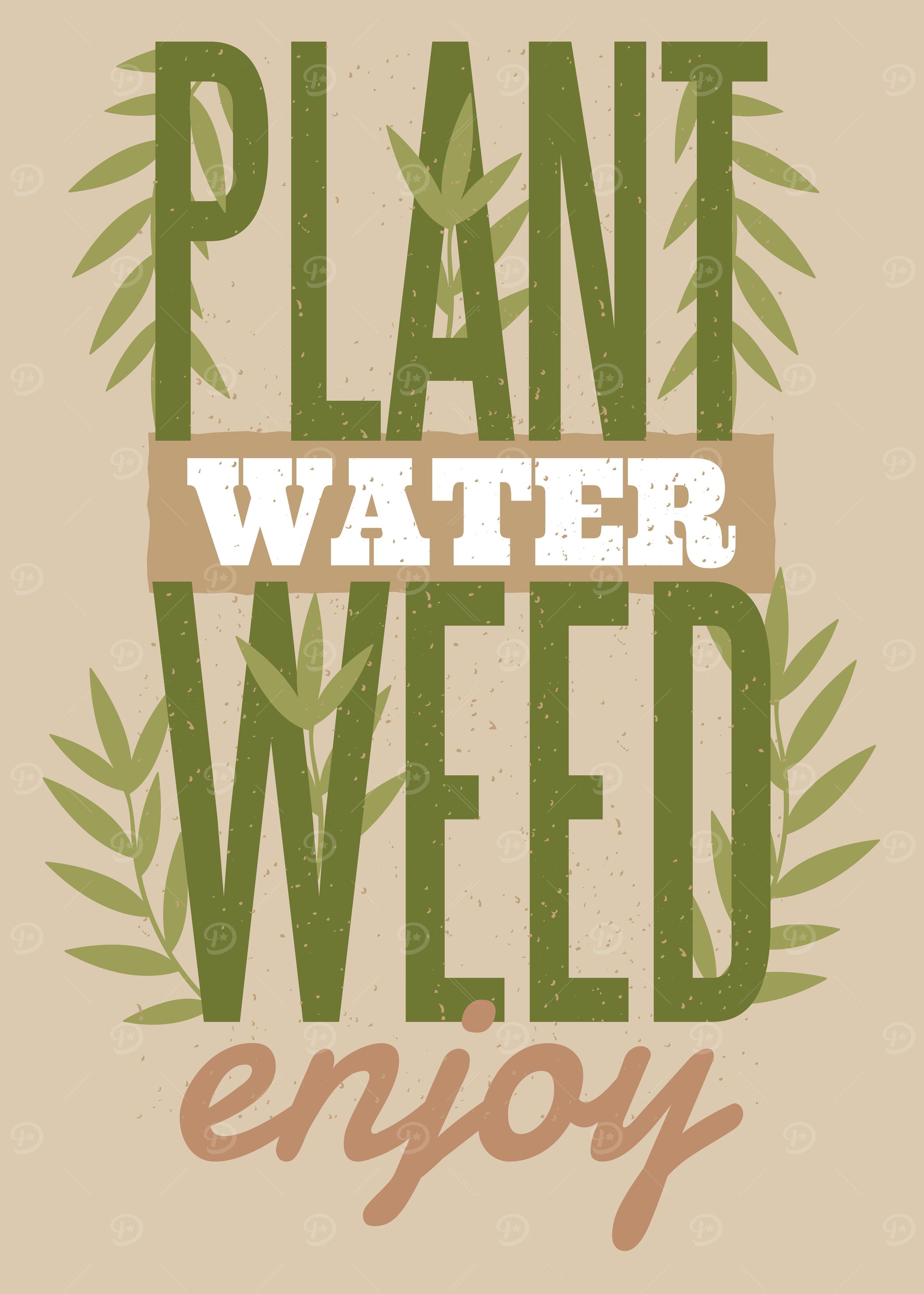 PLANTS QUOTE DESIGN