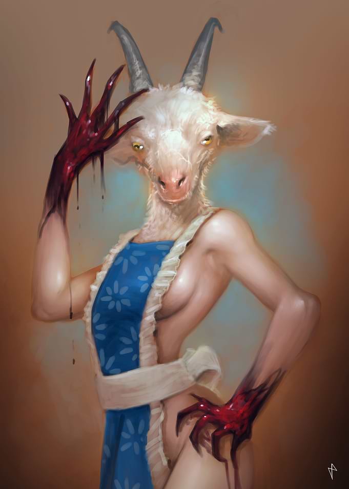 Goat Pinup
