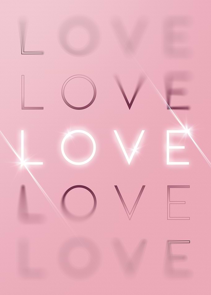 Love Motivational in Pink