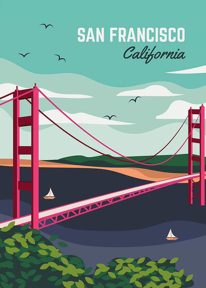 The golden gate bidge