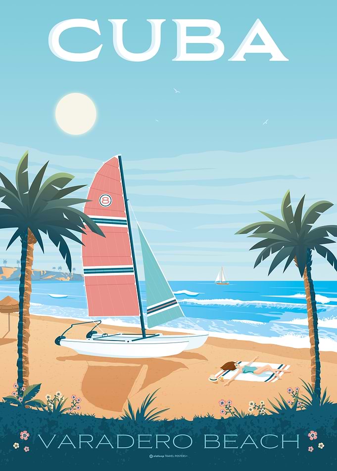 Havana Cuba Travel Poster