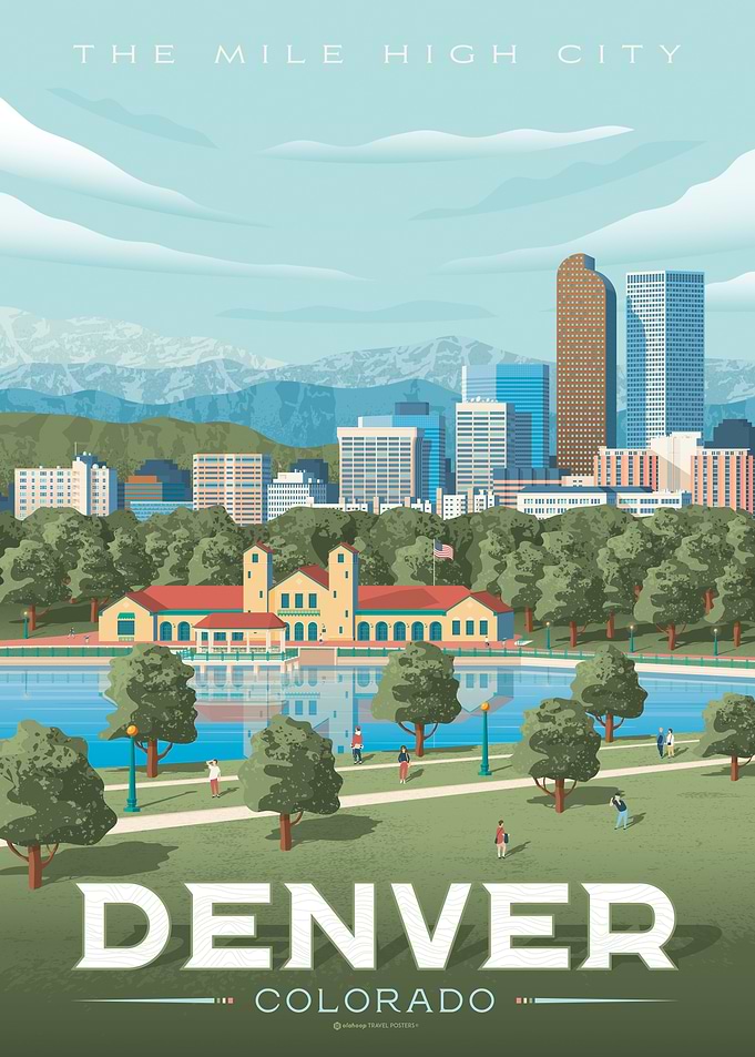 Denver Colorado Poster