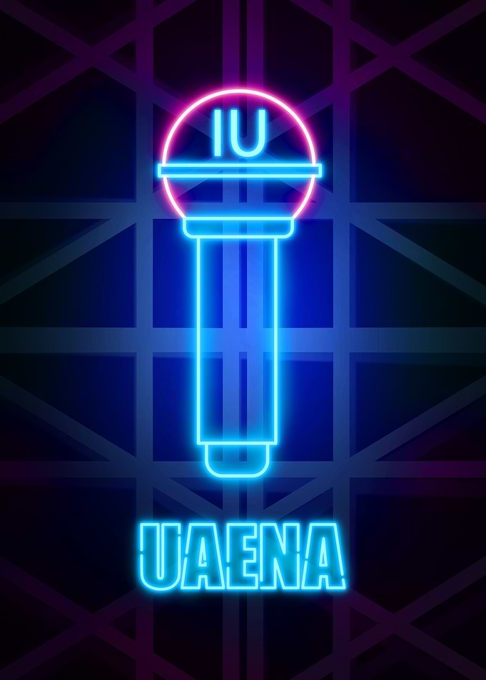 uaena lightstick neon art