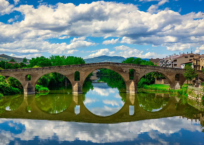 Roman bridge river
