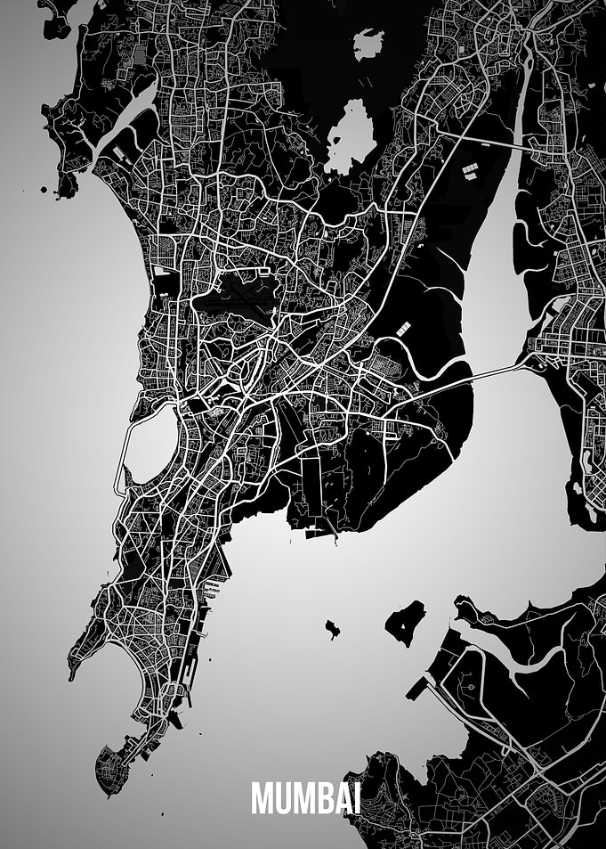 Mumbai dark map
