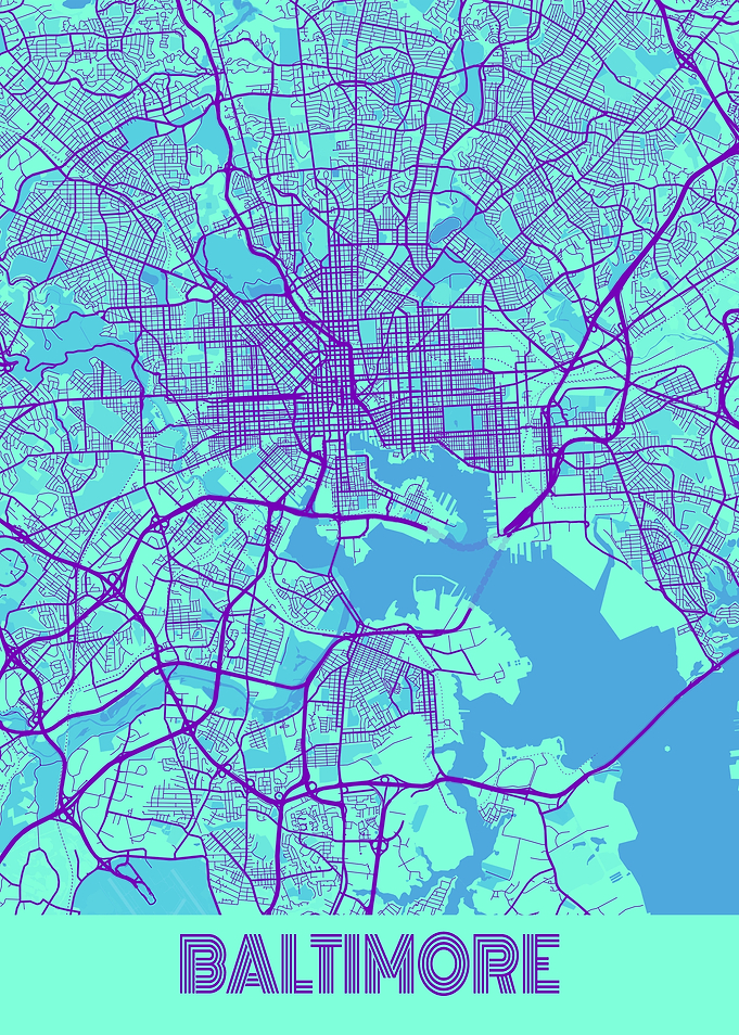 Baltimore Galaxy City Map