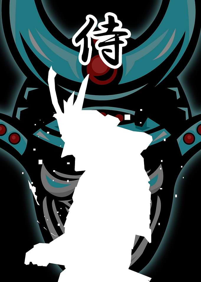 samurai shillouette